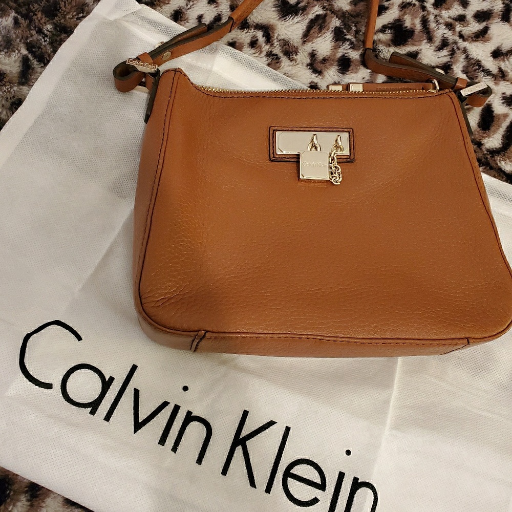 Calvin Klein Brown Mini Purse